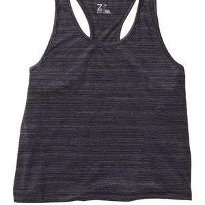 Z by Zella Grey/Black Workout Tank Top Sz. 10 NWT